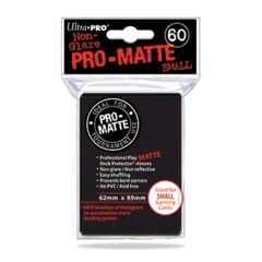 Ultra Pro PRO-Matte YuGiOh Sized Sleeves - Black (60ct)